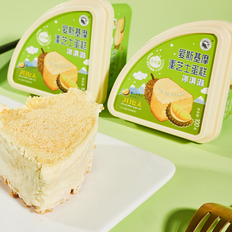 雪糕10盒爱斯基摩重芝冰淇淋蛋糕伊士劳密君美美丰冰淇淋