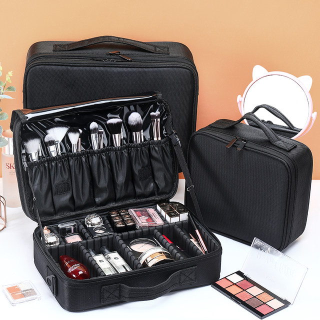 Large-capacity cosmetic bag female portable travel cosmetic storage bag ins wind super fire small net red same paragraph Large-capacity cosmetic bag female portable travel cosmetic storage bag ins wind super fire small net red same paragraph