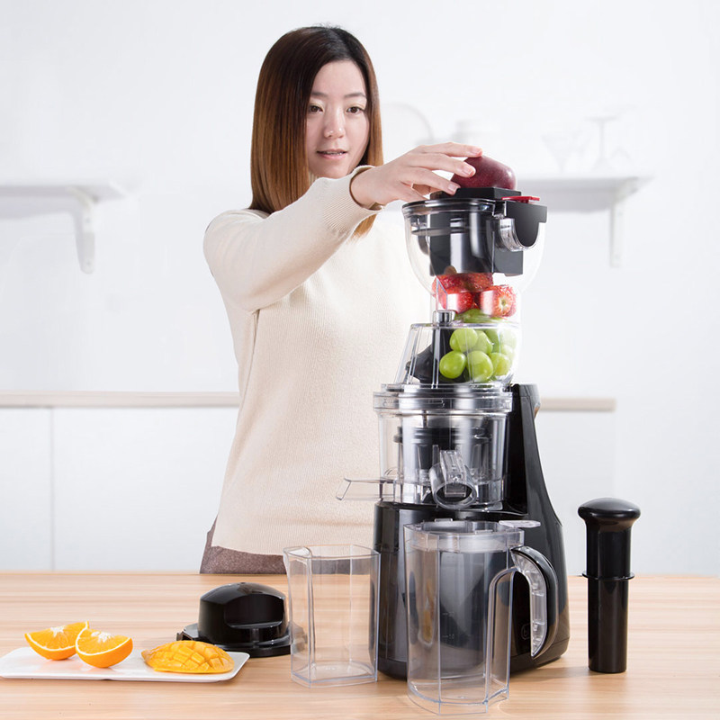 商用原汁机家用全自动多功能果汁机汁渣分离慢速榨汁机 bud 博 - 女性