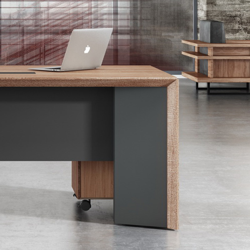 现代老板帷勋总裁简约办公桌经理主管办公家具定制大班台