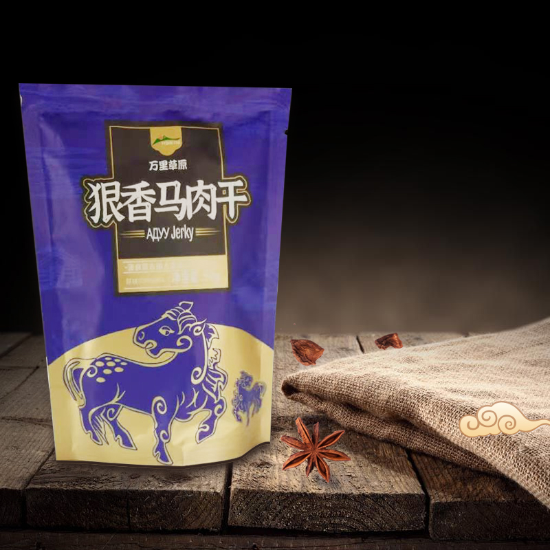 蒙古国原装进口马肉干100g