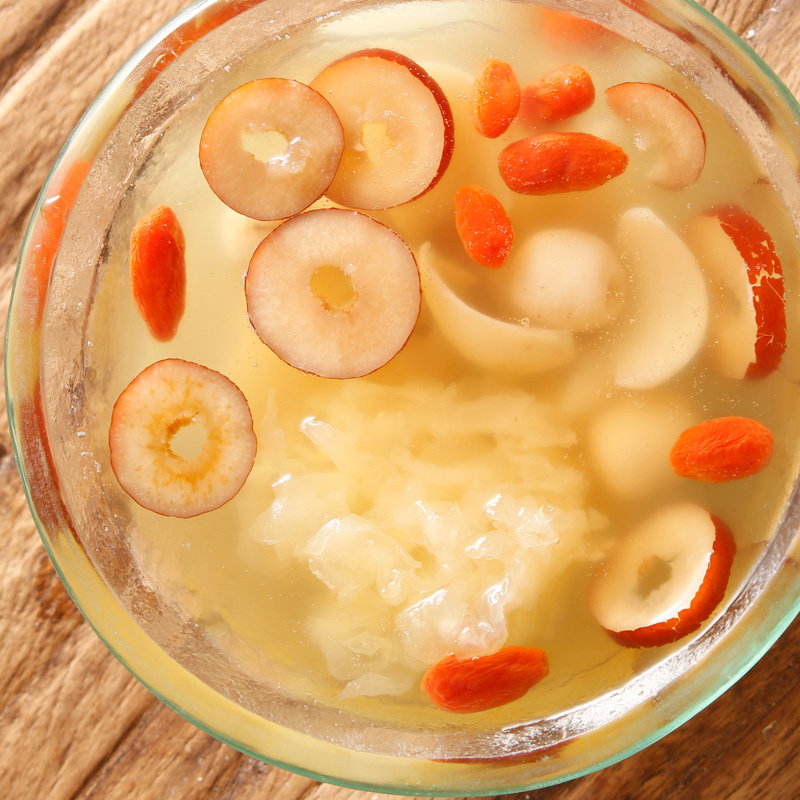 膳太雪耳莲子红枣百合好喝滋润燥广糖水港式药膳养生汤料