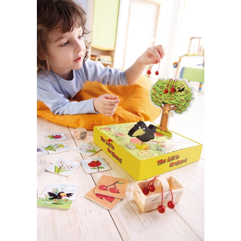 德国haba原装进口4460乌鸦果园儿童桌面玩具亲子儿童桌面游戏类