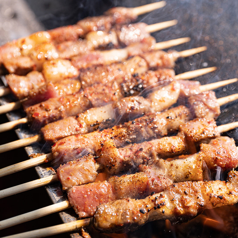 羊肉新鲜烧烤40串内蒙羊肉串半成品食材串串羊肉串