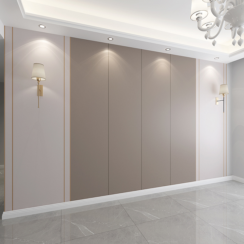 竹木纤维集成墙板定制扣板电视背景墙快装客厅定制壁画