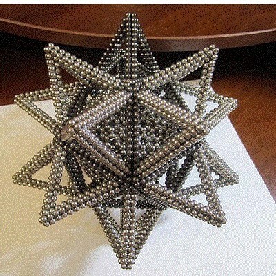 磁力玩具小珠子铁磁铁压儿童小男孩球建构减益智女男女孩子吸力球