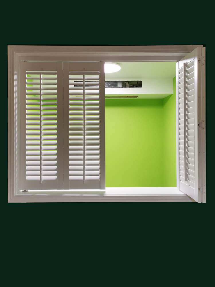 纯实木质百叶窗门透气窗美式活动叶片折叠推拉百叶帘