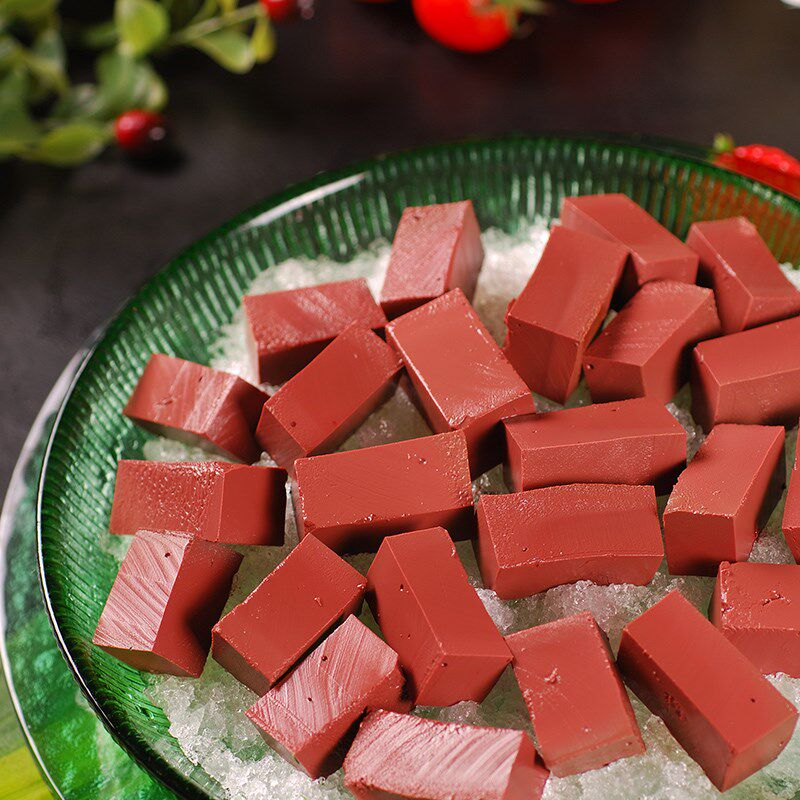 鸭血华英卤味300g盒装火锅食材商用火锅店同款包其它