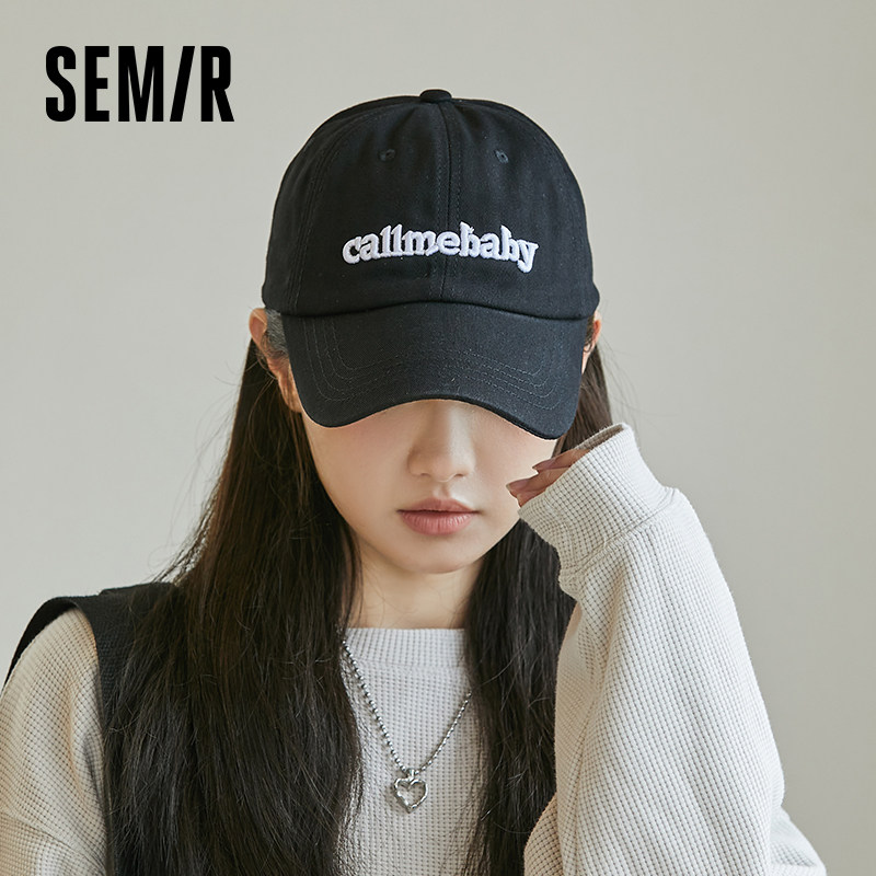 森马棒球帽女夏款显脸2022年新款时尚百搭春秋鸭舌帽子