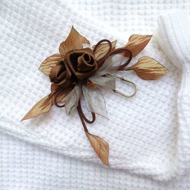 日韩版时尚饰品布艺胸针女士毛衣配饰饰品手工胸花胸针