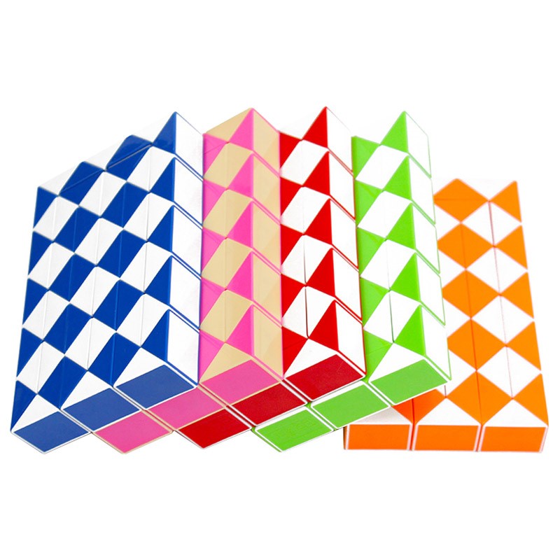 长魔方条三级长条成人变形百变魔王模仿三角迷你魔尺儿童益智玩具
