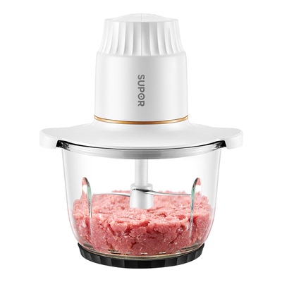苏泊尔绞肉机家用电动小型不锈钢多功能搅肉料理机搅拌机碎菜打馅