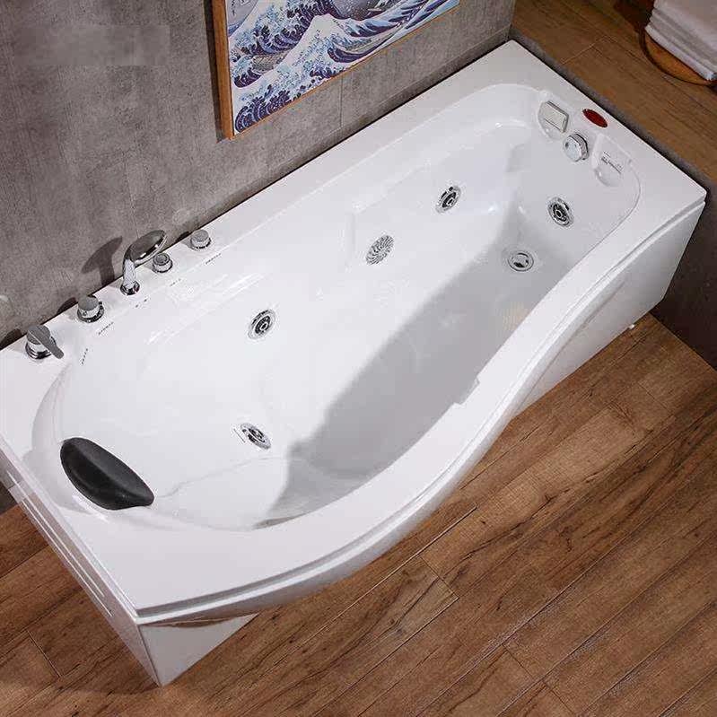 浴缸泡泡小型陶瓷家用双人水疗spa机智智能普通浴缸