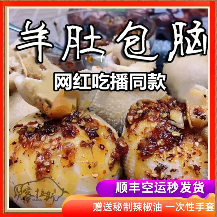 羊肚包羊脑包熟食1斤新鲜卤味即食快手抖音播美其它