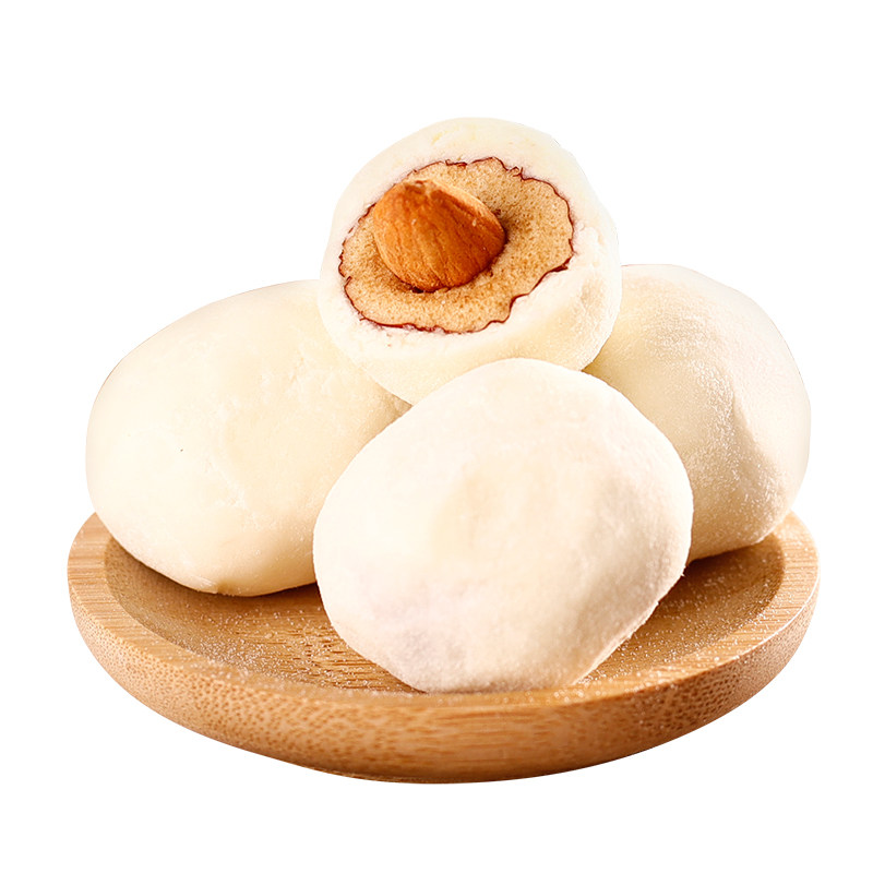 网红奶枣516g巴旦杏仁奶酪夹心无核休闲零食枣类制品