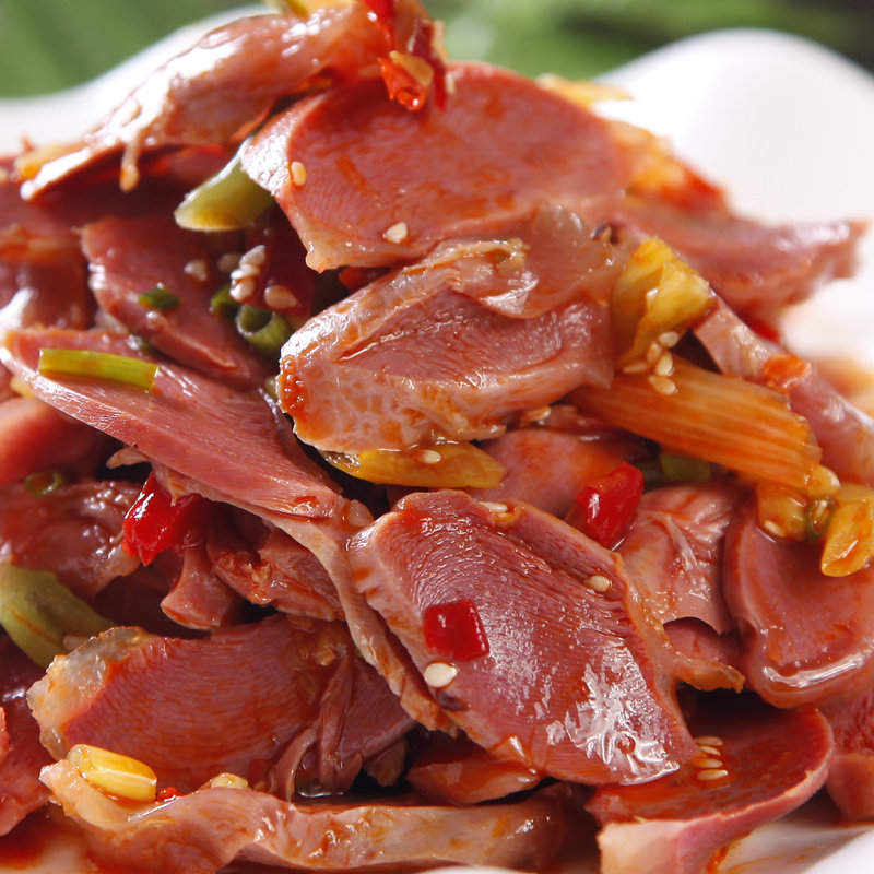 调味鸭肫片2斤鸭胗鸭杂鸭肉麻辣烫饭店火锅食材鸭肉
