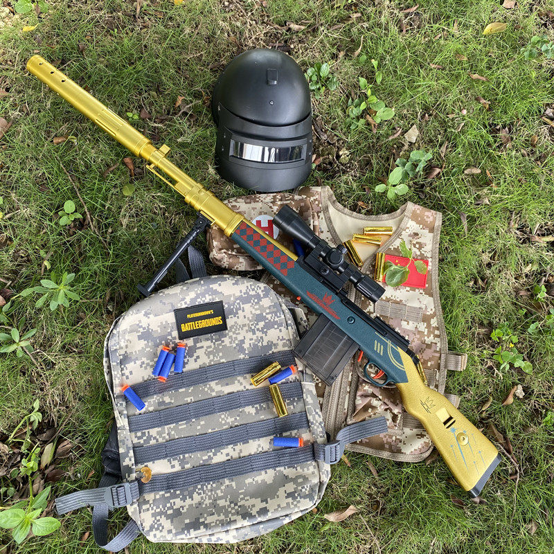 awm狙击软弹枪抛手动吃鸡和平玩具精英大号游戏实物周边