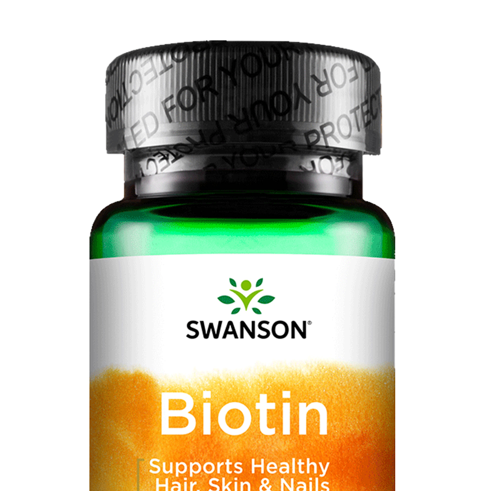 斯旺森100粒 Biotin生物素防脱发维生素 b7生发维生素h生发素胶囊 - 图1