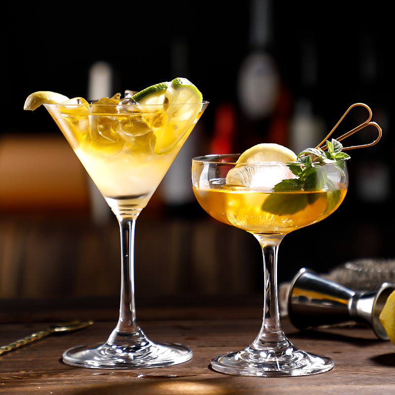 酒杯创意鸡尾鸡尾酒水晶玻璃高脚奢华香槟杯酒酒杯