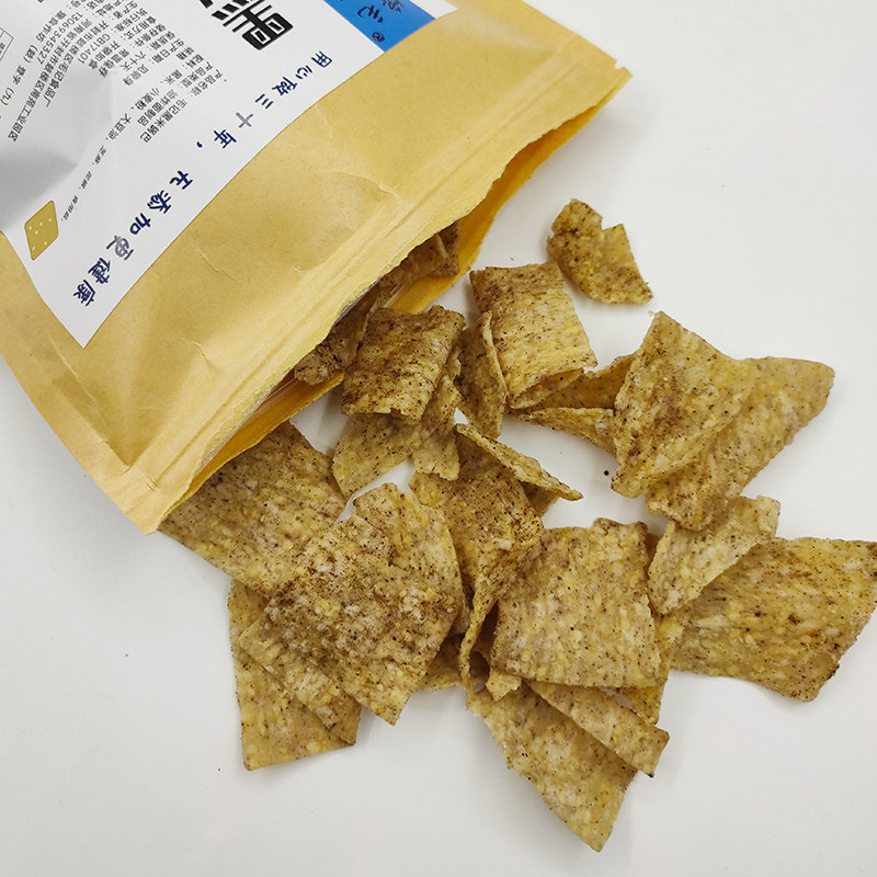 河南小吃开封特产毛记黑米锅巴大袋散装老式膨化食品