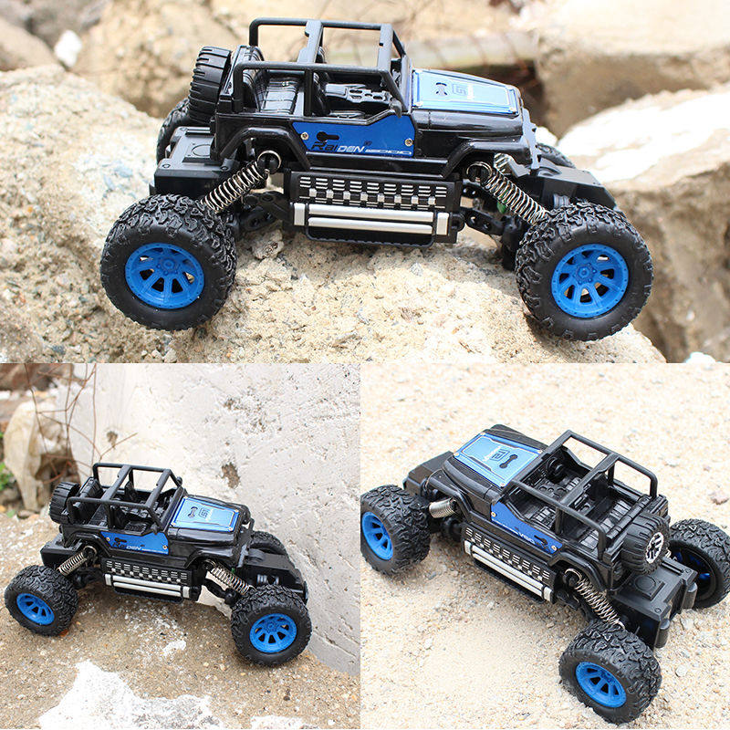 超大合金越野四驱车充电动遥控汽车男孩高速大脚攀爬赛