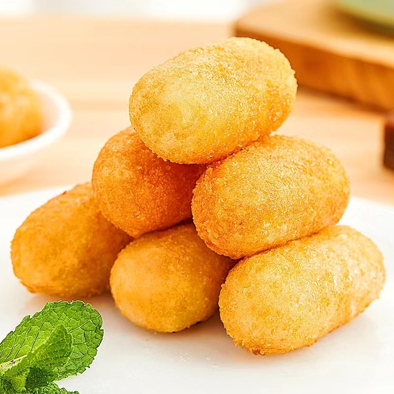 安井爆浆糍粑300g红糖夹心糯米滋粑油炸小吃年糕