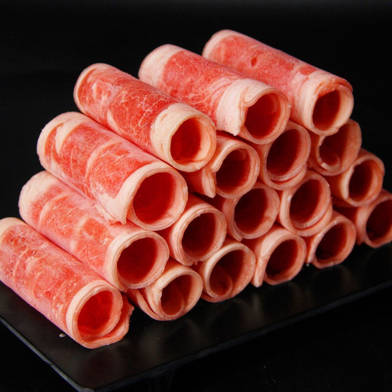 肥牛1号火锅食材家用商用新鲜冰冻草原牛肉牛肉卷