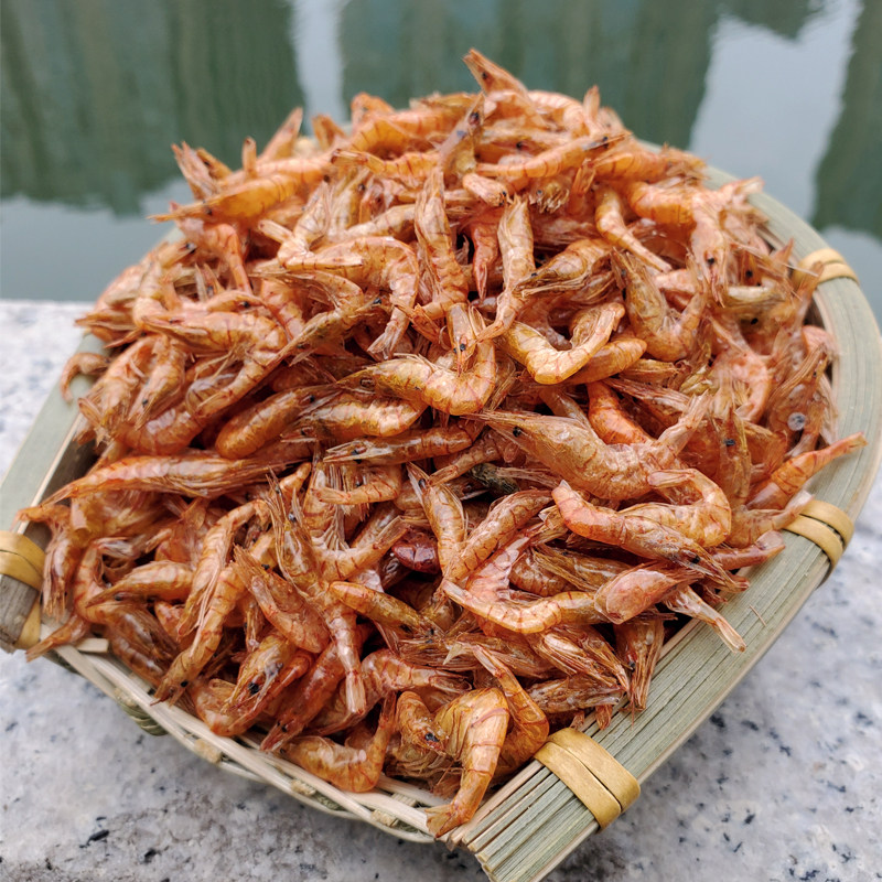 虾干小虾米干干干货干河湖南特产补钙无盐淡水虾皮