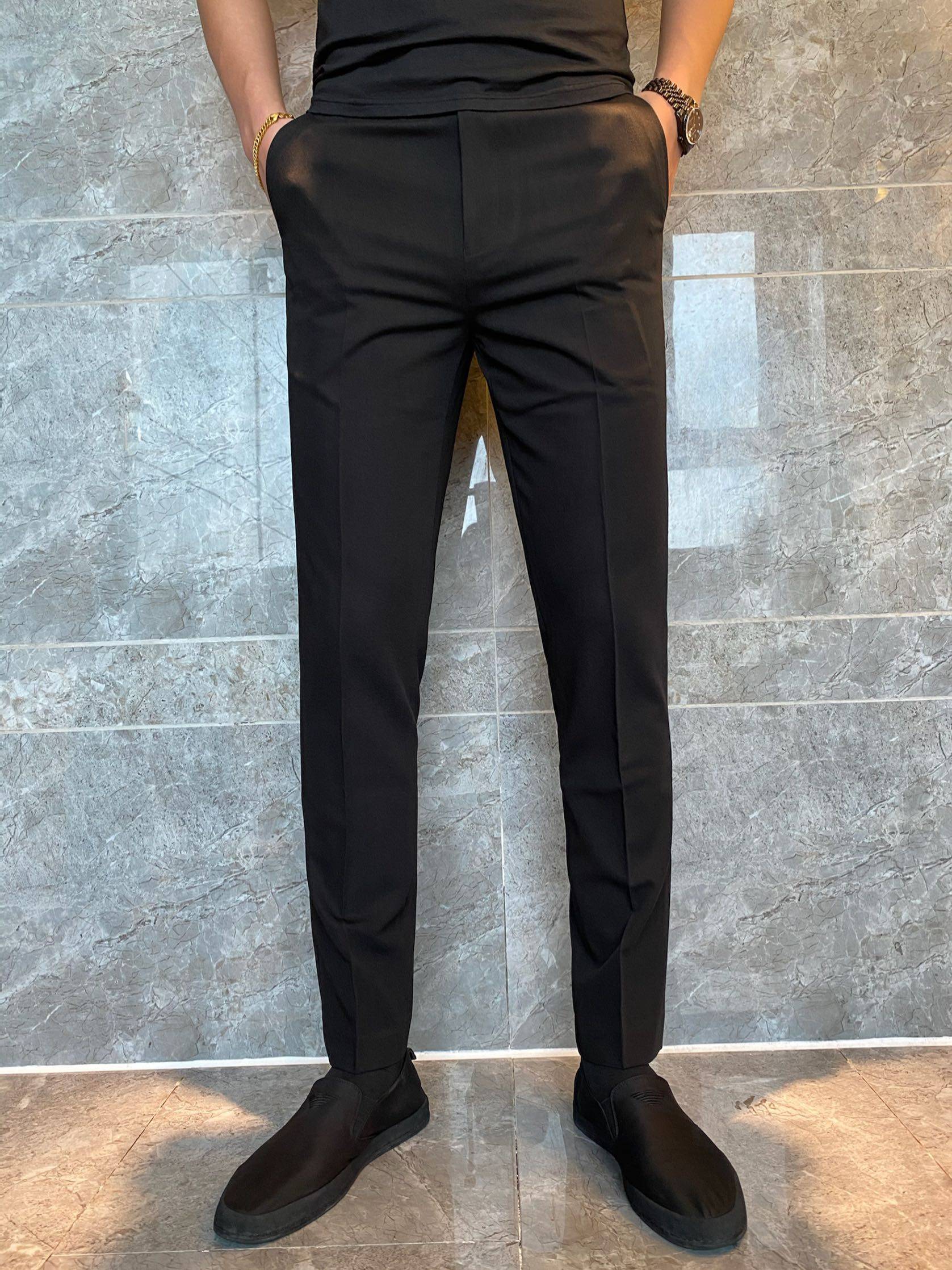 柏商v2020掌柜自留秋季修身西裤显瘦版型强烈西裤