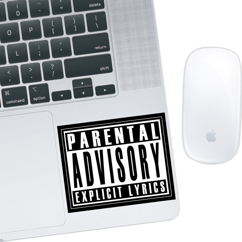 欧美乐队专辑唱片脏标贴画个性笔记本手机装饰笔记本个性小贴纸