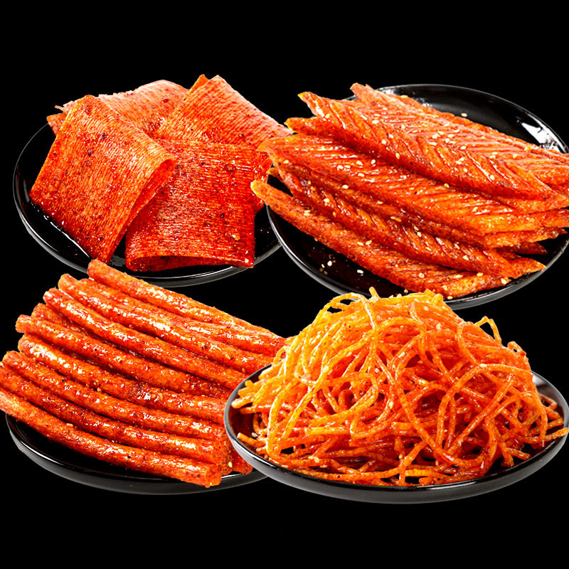 心太软网红辣条零食大礼包麻辣味休闲小吃食品儿时好吃的抖音同款