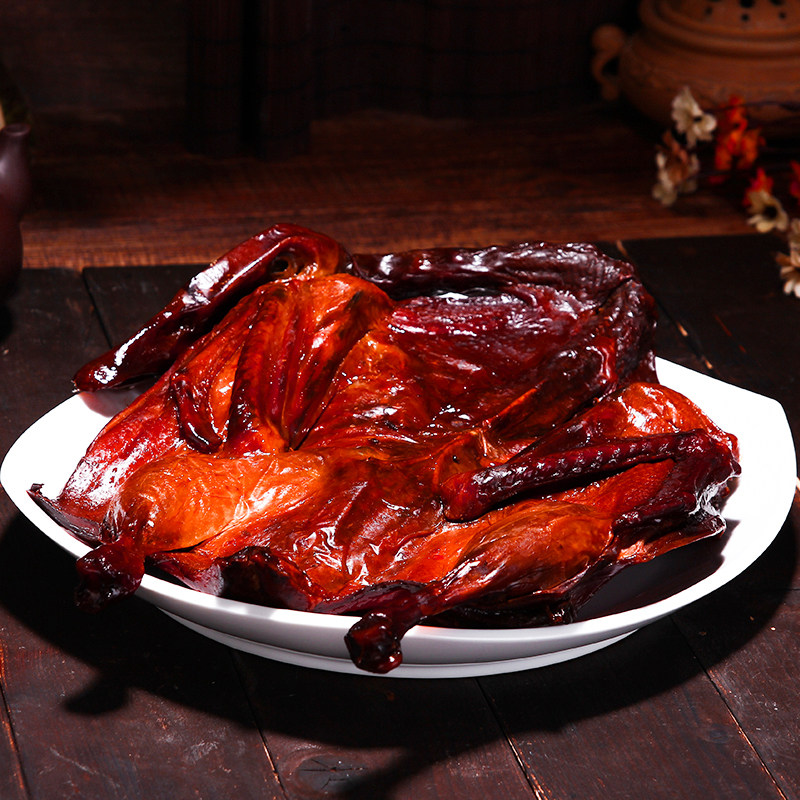 沙县鸭鸭红头番鸭真空农家谷子郑湖毛谷子熏鸭鸭肉零食