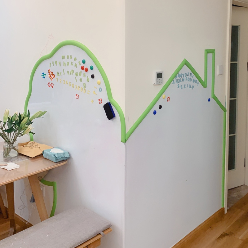 智典教学板墙写字培训办公贴纸白板可移自粘白板