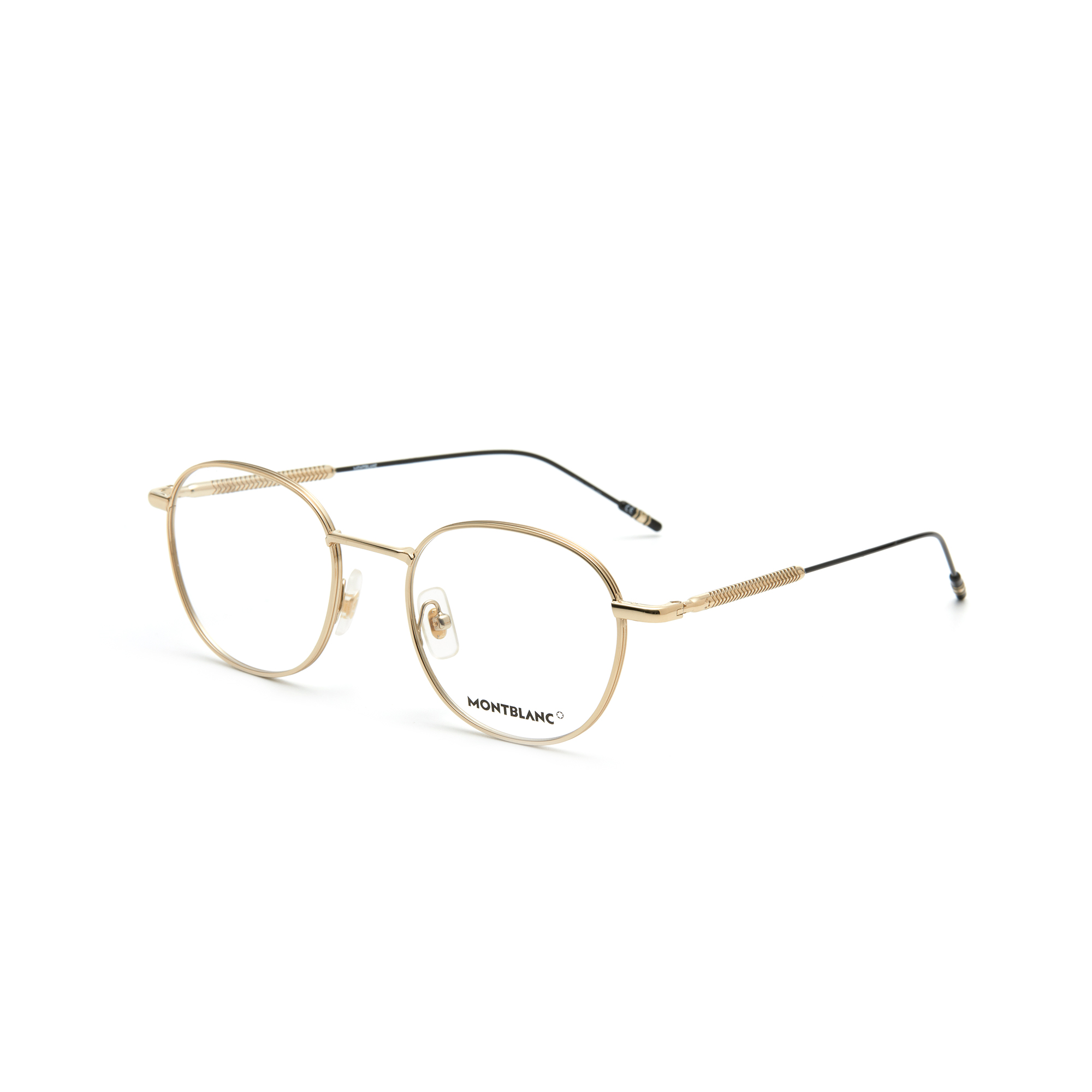 montblanc万宝龙眼镜光学圆形镜框白敬亭同款mb0048o眼镜架