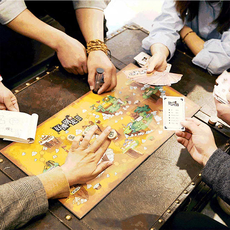 好汉别走亲子好友爆笑桌游校园成年休闲聚会桌游卡牌