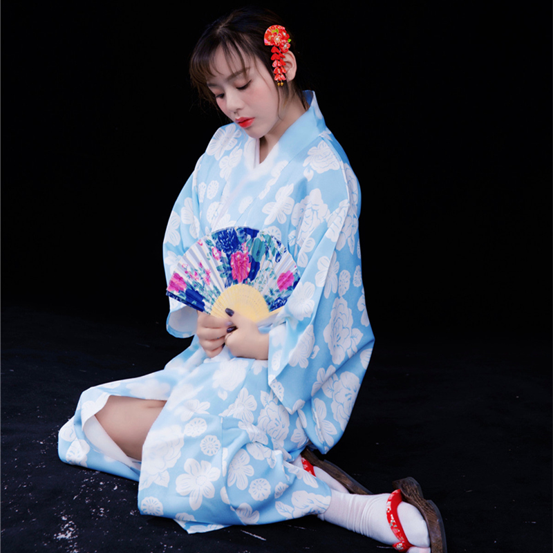 神明少女和服女装改良樱花大正罗曼西洋日式民族服装