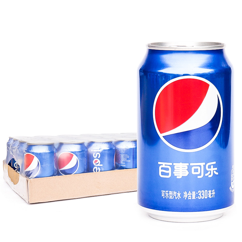 百事可乐330ml24罐整箱碳酸饮料听装易拉罐碳酸饮料