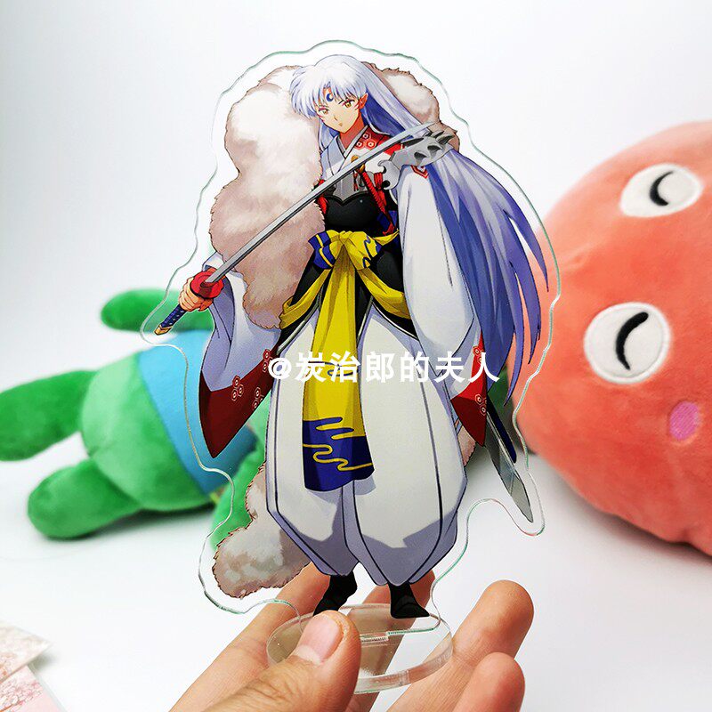 动漫犬夜叉周边桔梗杀生手办杀殿日暮戈薇阿离动漫水杯