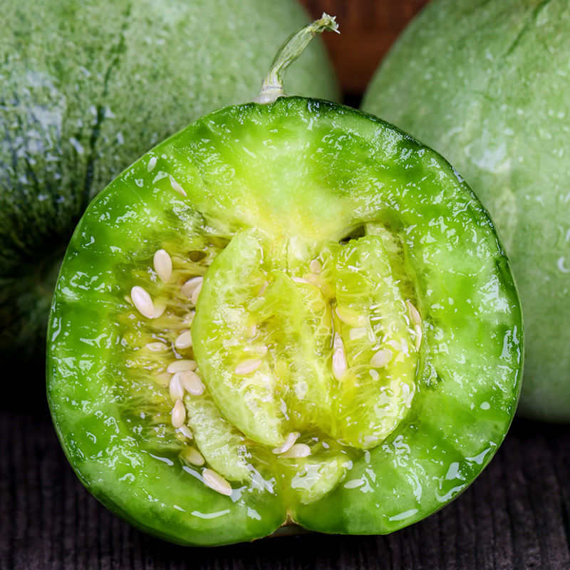 绿宝甜瓜小香香瓜绿皮新鲜水果当季整箱绿宝石甜瓜