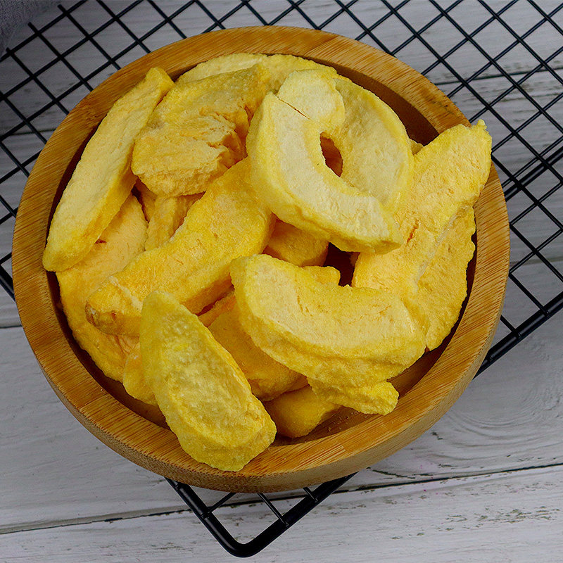 冻干黄桃脆500g黄桃干水果干办公室休闲零食桃子干黄桃肉果脯脆片