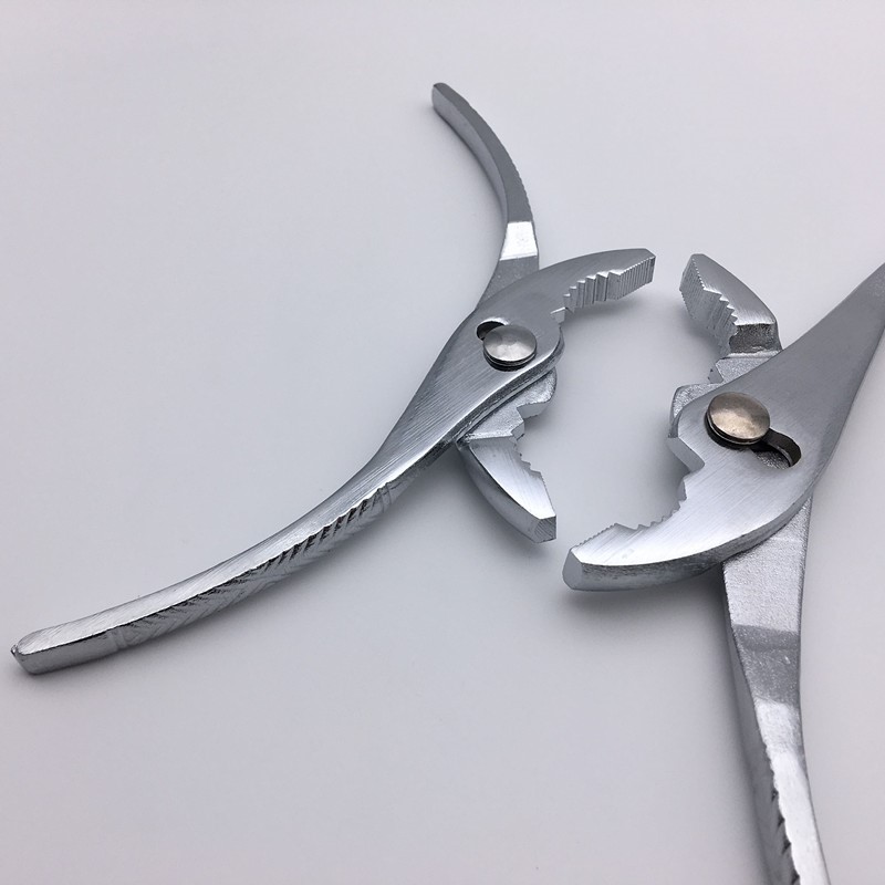 出口鲤鱼钳水管子鱼尾鱼口大力8寸光柄钢丝鲤鱼钳