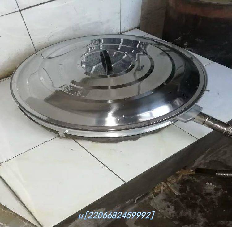 锅盖农村大锅蒸汽2020新款家用不锈钢哈气没有锅盖