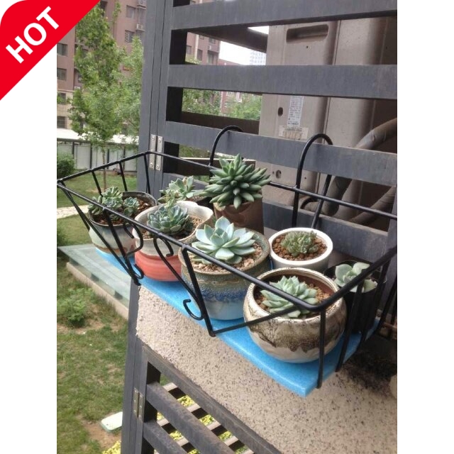 窗外置物架室外阳台吊框储物挂框储物柜花架花盆花架