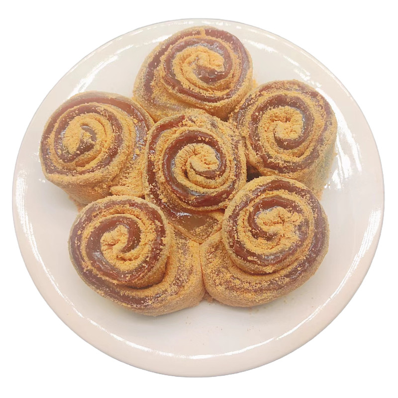 打滚北方东北北京特产满族传统糕点朝族打糕传统中式糕点