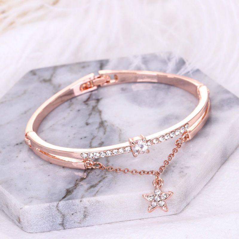 韩版ins小仙女闺蜜手链女学生二人简约手镯少女手链