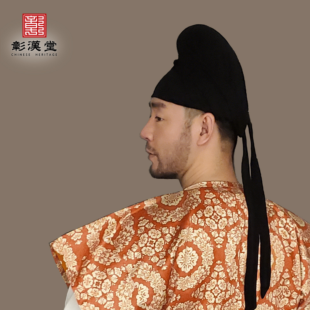 唐代唐帽同款一博王一博原款唐制复冠饰首汉服头巾汉服定制