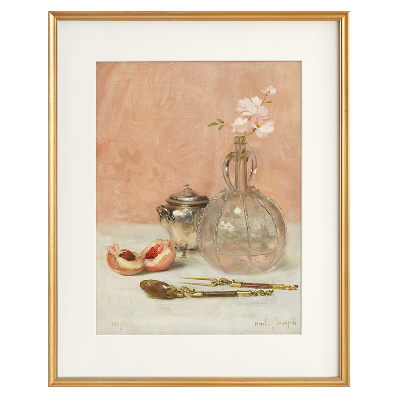 法式艺术挂画欧式北欧小众装饰画简美饭厅餐边柜壁画玄关静物挂画