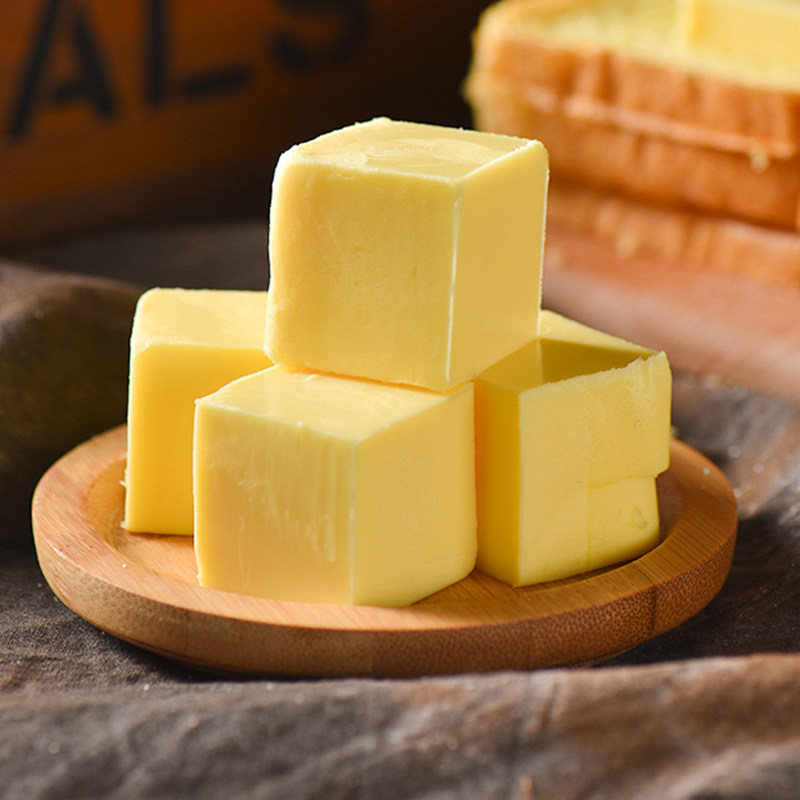 兰特无盐黄油500g家用酥油爆米花蛋糕面包饼干黄油