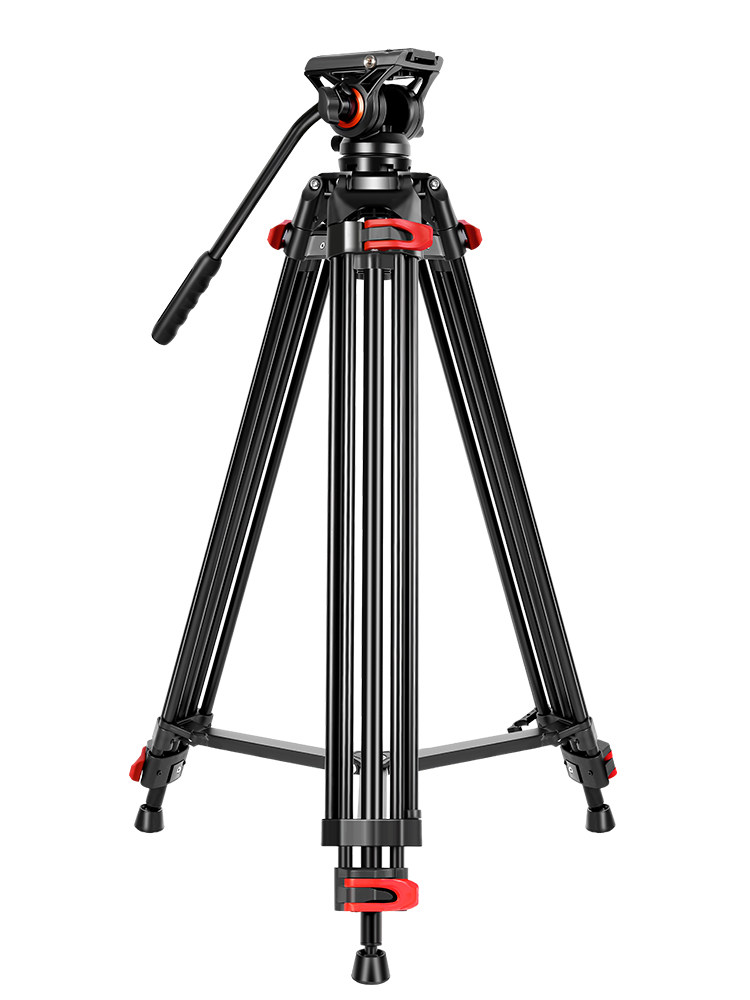 三脚架gvm摄影液压阻尼视频移动云台单反相机摄像脚架