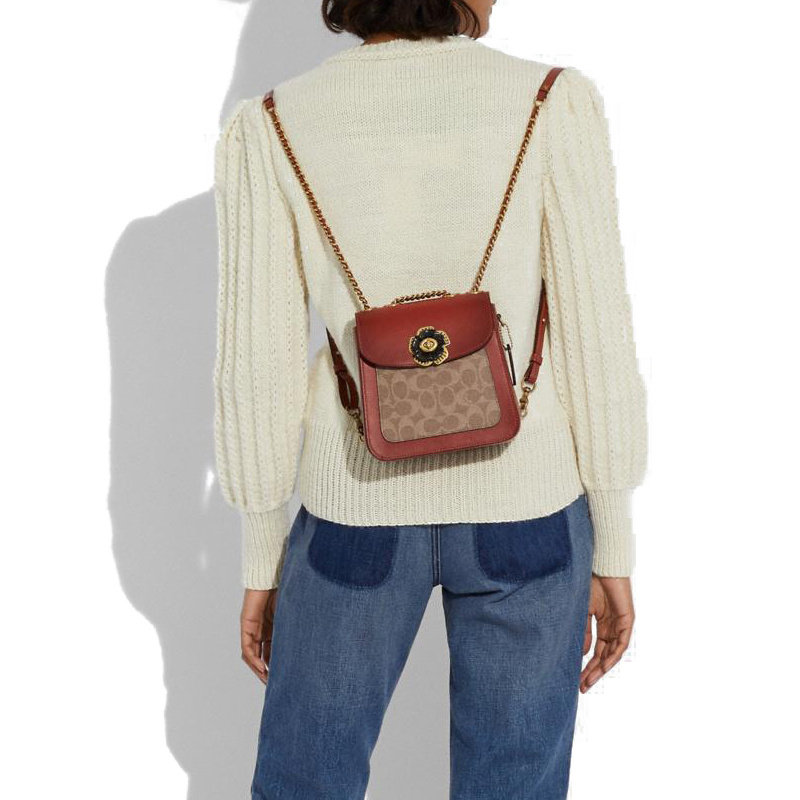 coach 蔻驰女包 madison系列 女士小号斜挎包 双肩包 c0828